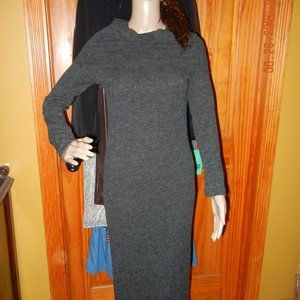 VINTAGE RETRO Casual Work Sweater Dress OSFM(wd52)